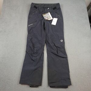 Marmot Palisades Pants Womens Medium Black Gore Tex Ski Snowboard Waterproof